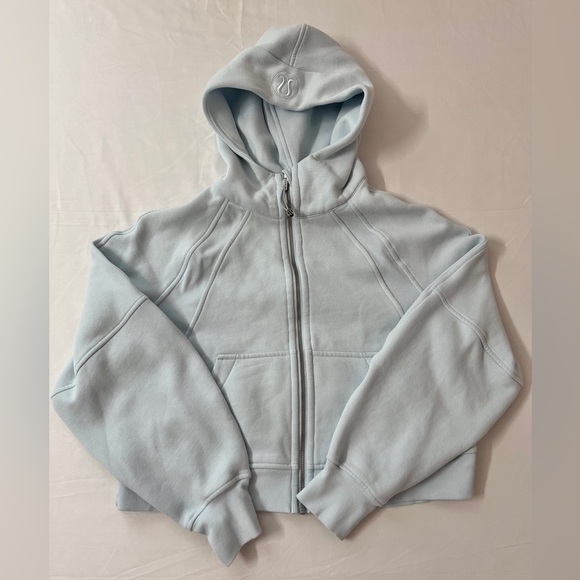 lululemon athletica Tops - Lululemon Full Zip Up Scuba Cropped Sweatshirt Jacket Hoodie Sweater